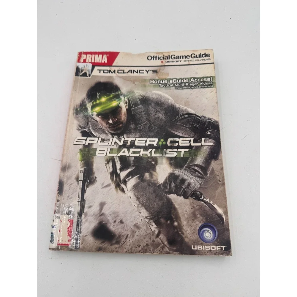 Military Shooter Strategy Guide Lot (3) SOCOM 3, Splinter Cell Blacklist, Ghost